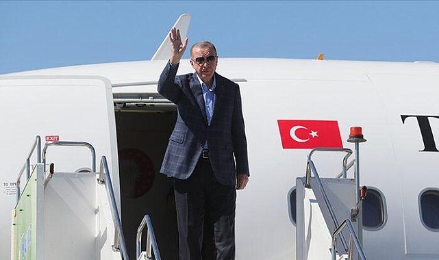 Cumhurbaşkanı Erdoğan İtalya'ya vardı: Dünyanın gözü G7 Liderler Zirvesi'nde