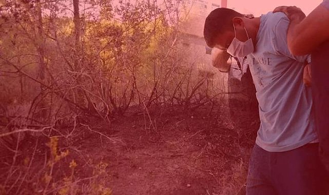 PKK talimatıyla orman yakmıştı! O terörist cezaevinde de yastık ve battaniyeyi ateşe verdi
