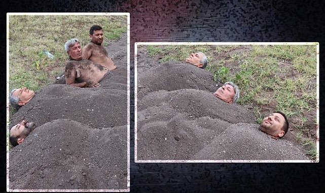 Şifa bulmak uğruna sıcak kuma giriyorlar! Vücudu baştan aşağı yeniliyor, hastalıklardan koruyor