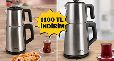 Evde, ofiste bitmeyen çay keyfi! Tefal'in çok satan çay makinesi indirime girdi